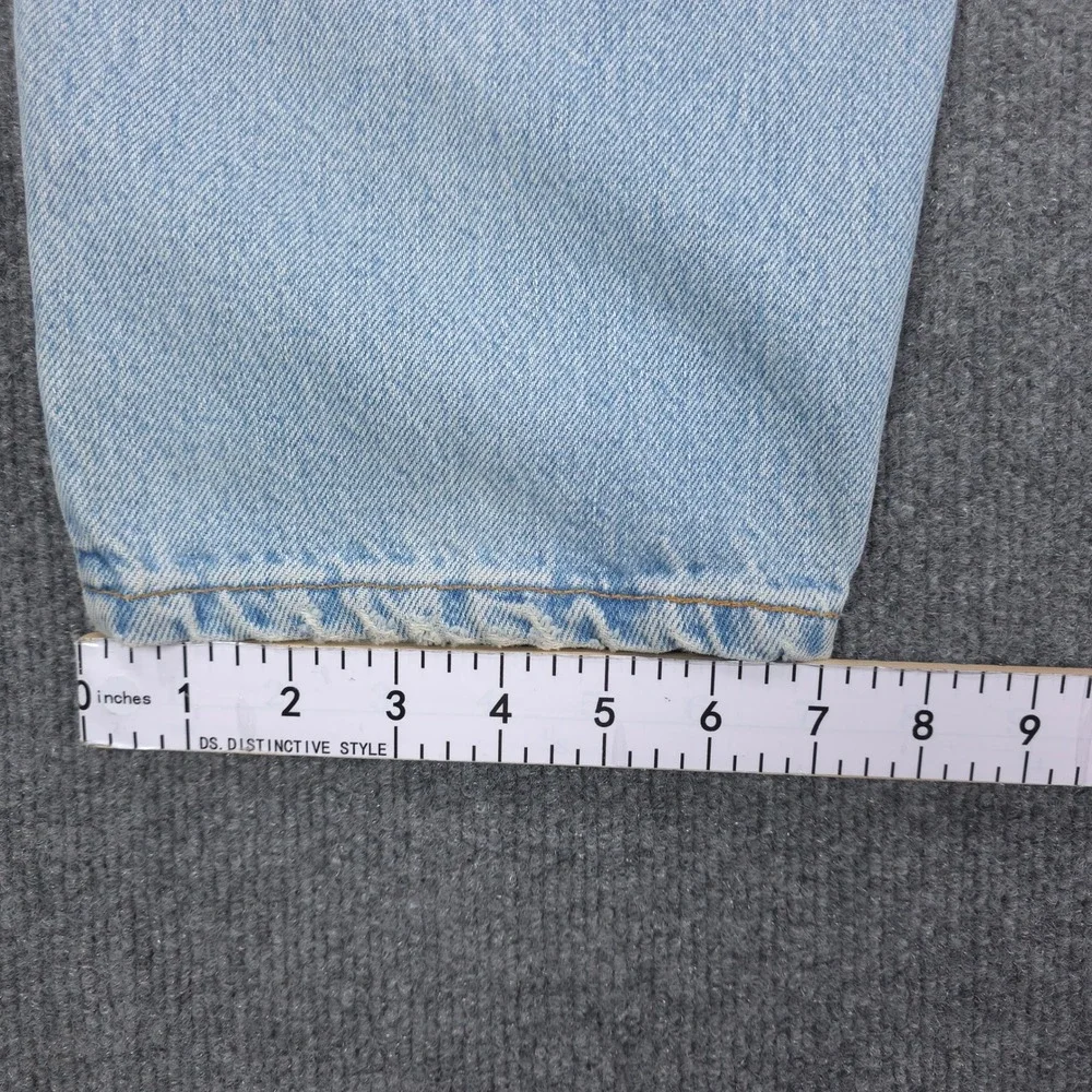 VINTAGE Levis 560 Loose Fit Tapered Leg Jeans Light Wash Blue Mens Denim 34x32